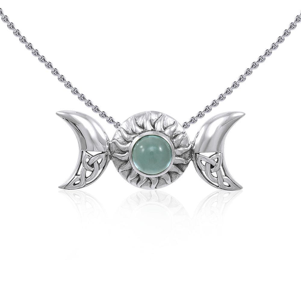 Blue Moon Silver Pendant TP3264