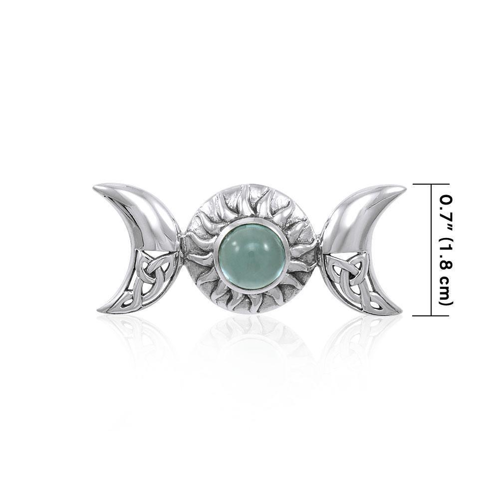 Blue Moon Silver Pendant TP3264