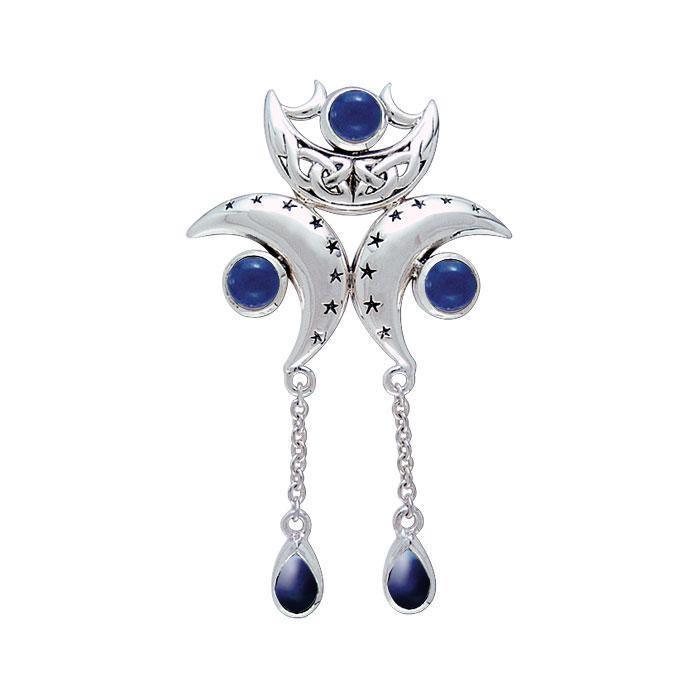 Blue Moon Silver Pendant TP3267