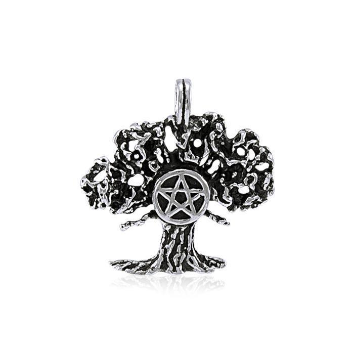 Tree Pentagram Pendant TP3322