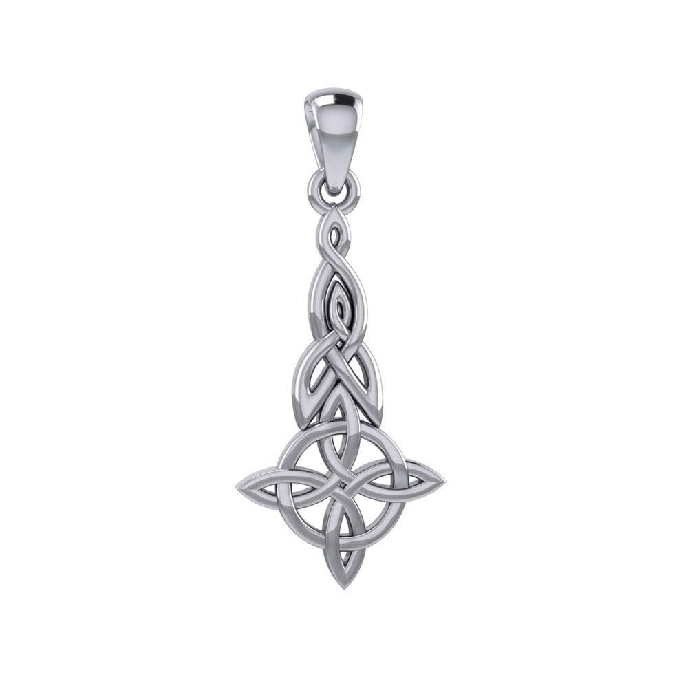 Celtic Knots Quaternary Knot Pendant TP3329