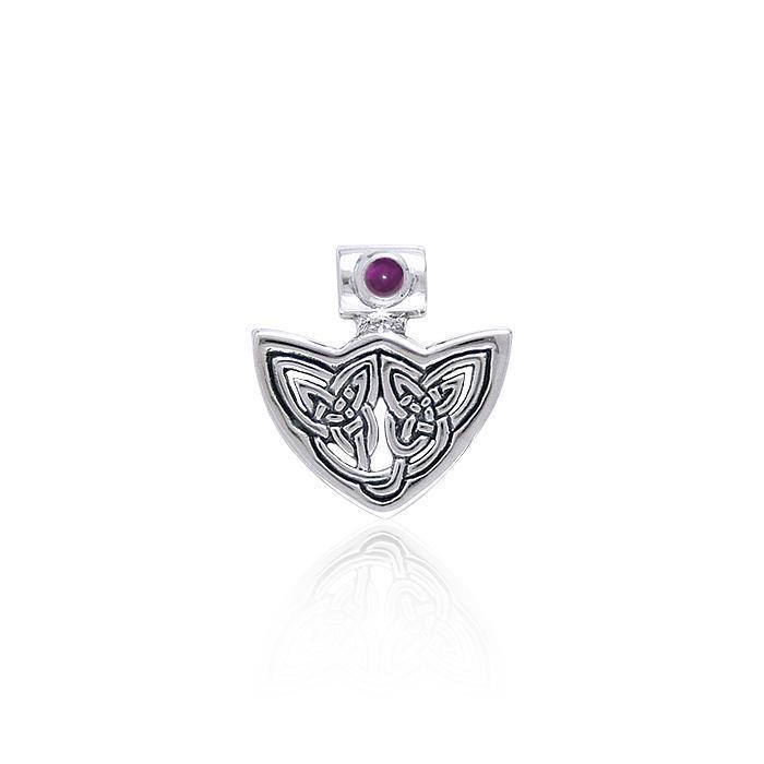 Celtic Knotwork Silver Pendant TP3427