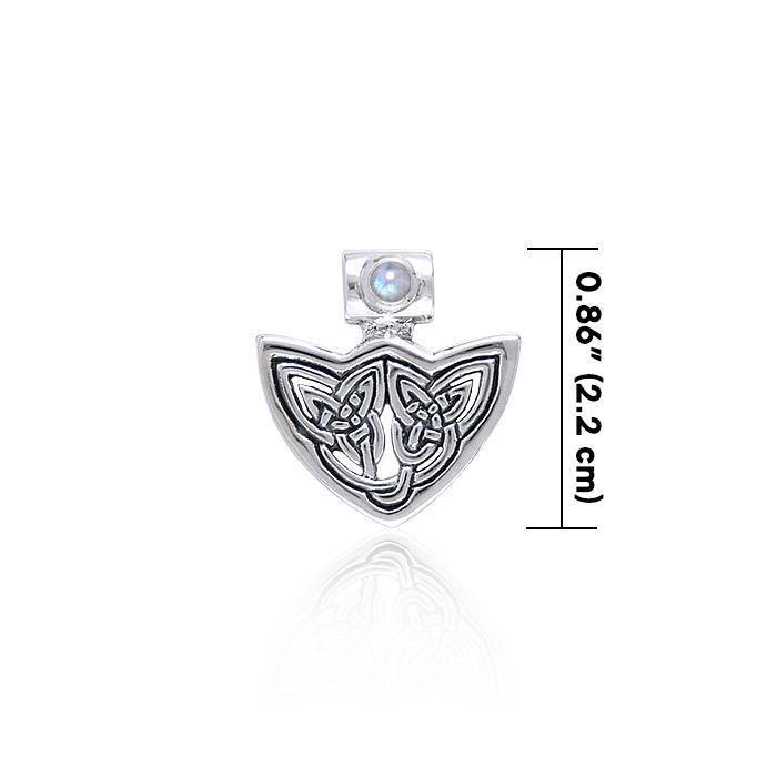 Celtic Knotwork Silver Pendant TP3427