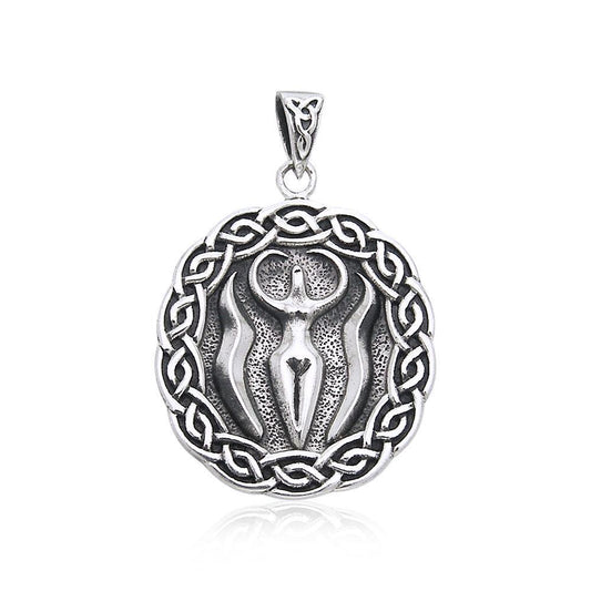 Nile River Goddess Silver Pendant TP354