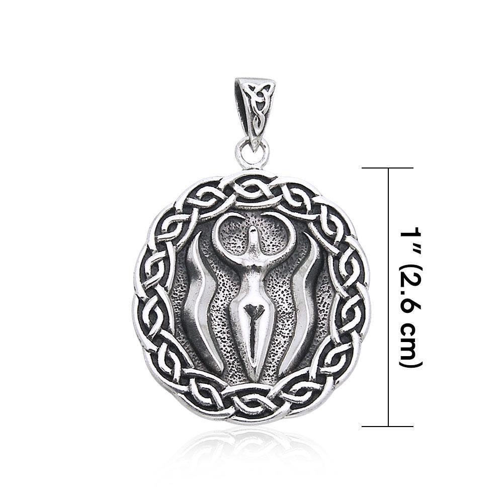 Nile River Goddess Silver Pendant TP354