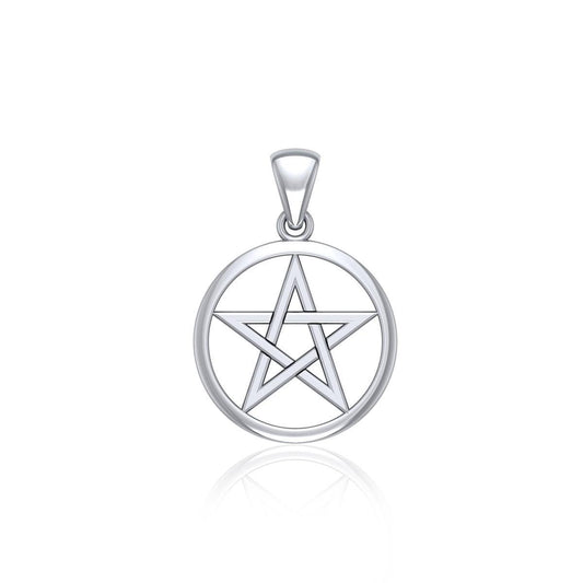 Pentacle Sterling Silver Pendant TP355