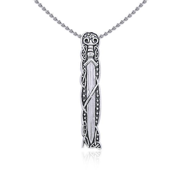 Sword of the Stars Silver Pendant TP3590