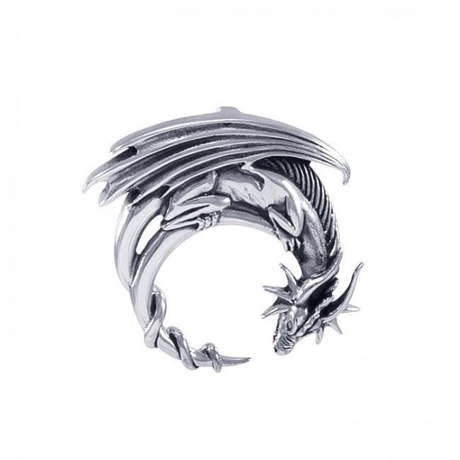 The Mystical Dragon – Guardian of the Moon Pendant TP3605