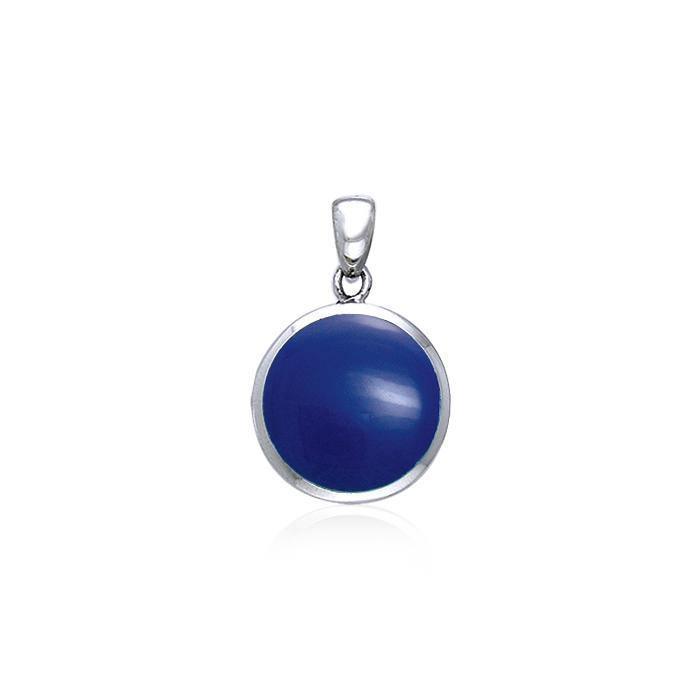 Disc Silver Pendant TP3639