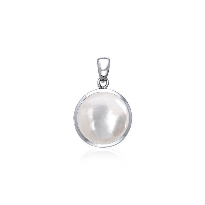 Disc Silver Pendant TP3639