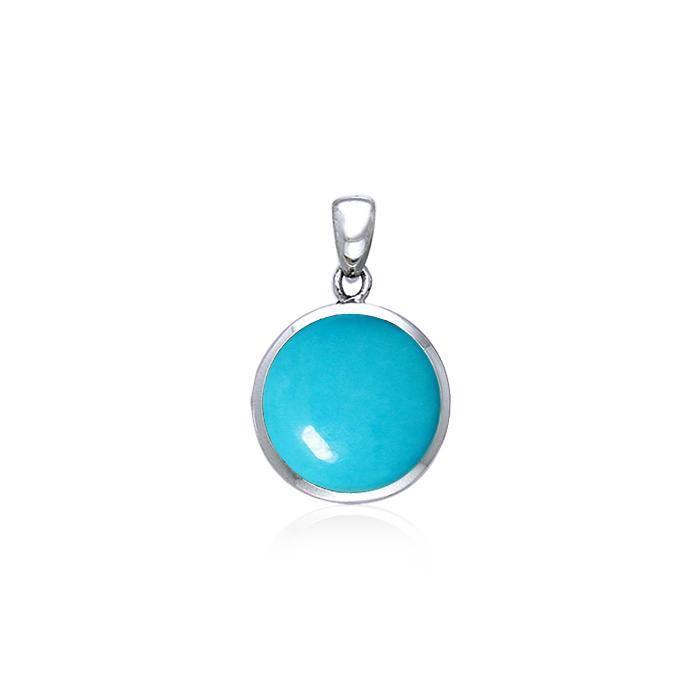 Disc Silver Pendant TP3639