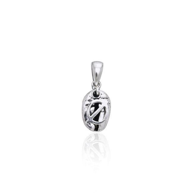 No Entry Coffee Bean Pendant TP397