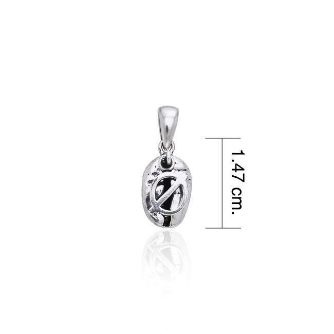 No Entry Coffee Bean Pendant TP397