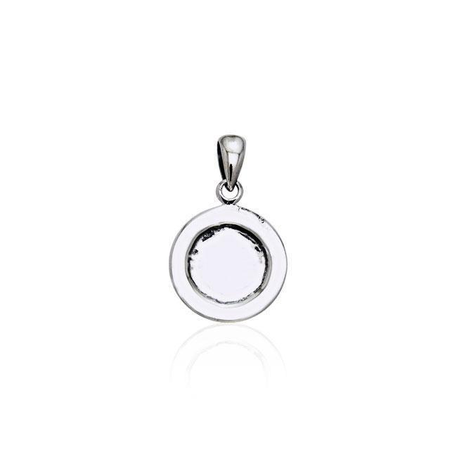 Coffee cup saucer Silver Pendant TP447