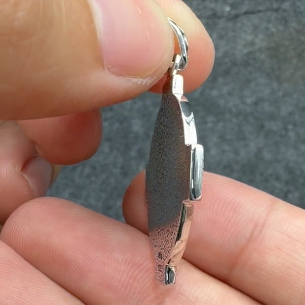 Celtic Cross Spiral Sterling Silver Pendant TP478