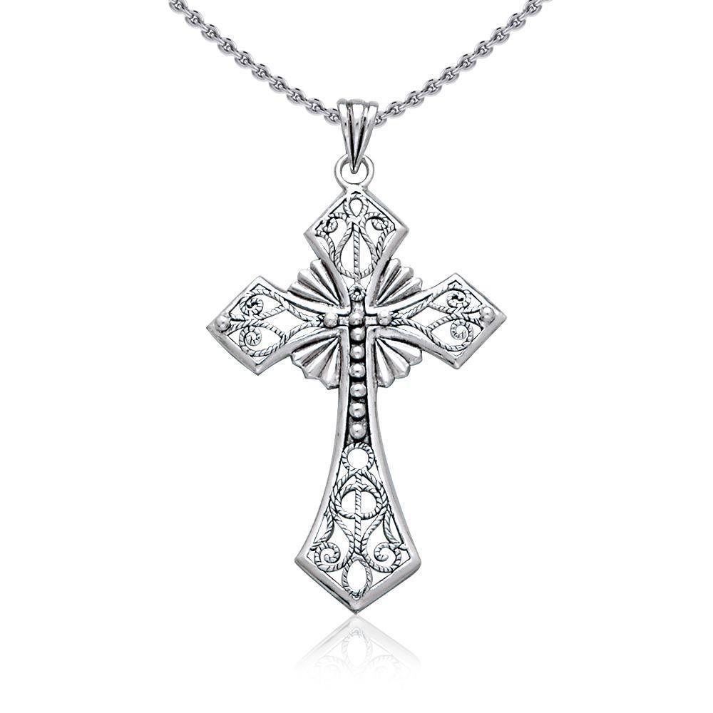 Medieval Cross Pendant TP640
