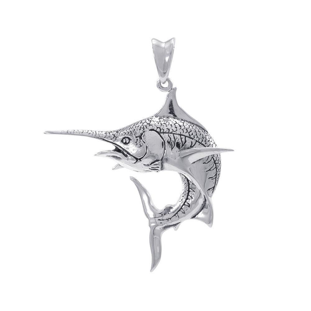Marlin Sterling Silver Pendant TP688