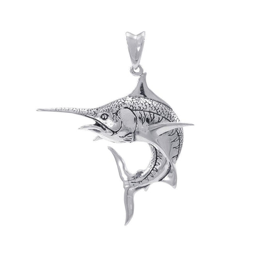 Marlin Sterling Silver Pendant TP688