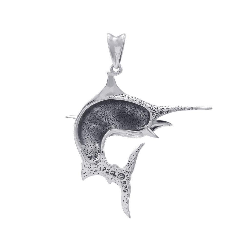 Marlin Sterling Silver Pendant TP688