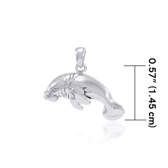 Manatee Silver Pendant TP996