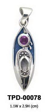Flipper On Surf Pendant TPD078