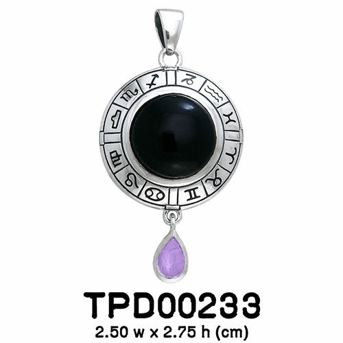 Wheel of the Year Sterling Silver Pendant TPD233
