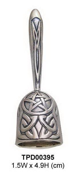 Celtic Knot The Star Sterling Silver Hand Bell TPD395