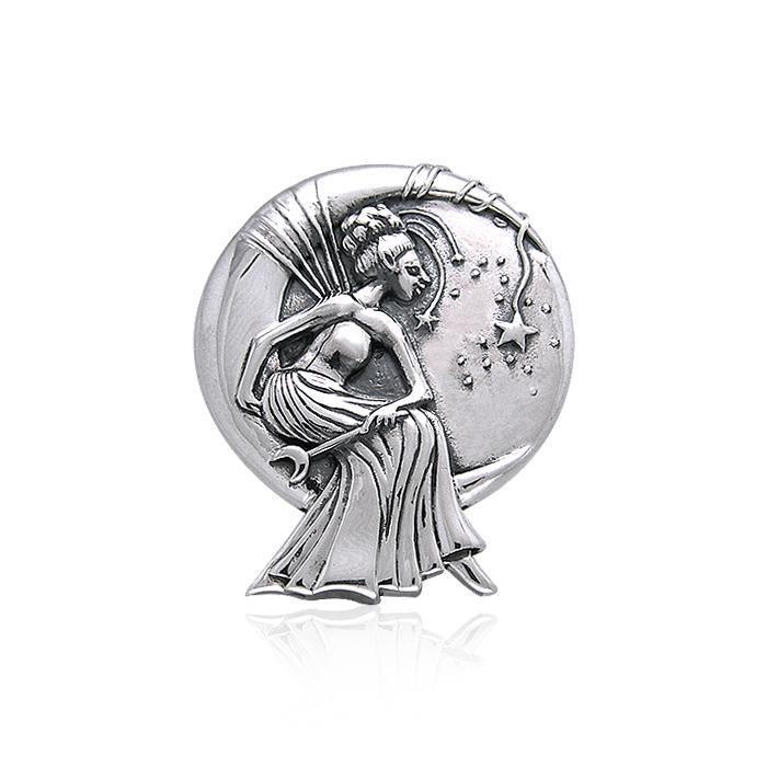 Moon Queen Fairy Silver Pendant TPD004