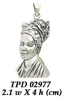Marie Laveau Sterling Silver Pendant TPD2977