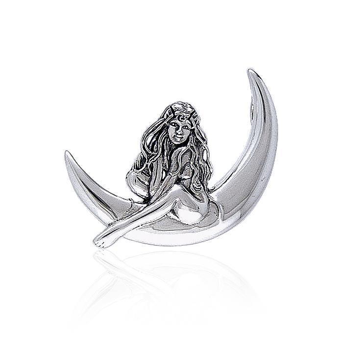 Child of the Moon Fairy Silver Pendant TPD030