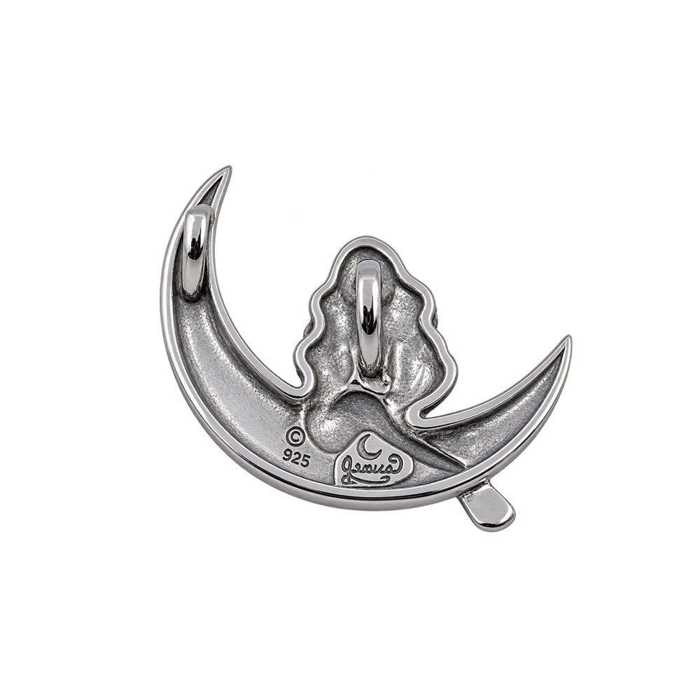 Child of the Moon Fairy Sterling Silver Pendant TPD030