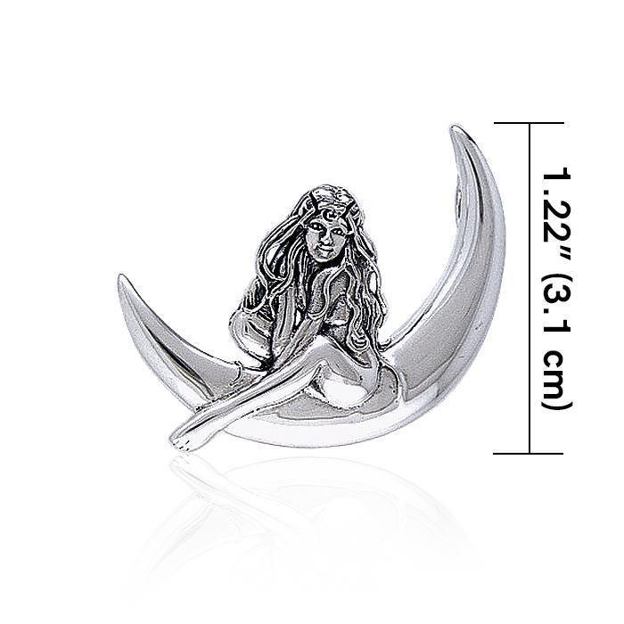 Child of the Moon Fairy Silver Pendant TPD030