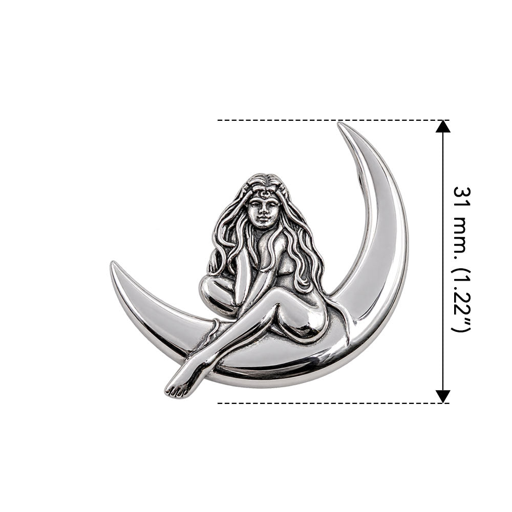 Child of the Moon Fairy Sterling Silver Pendant TPD030