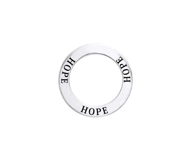 Hope Silver Ring Pendant TPD3254