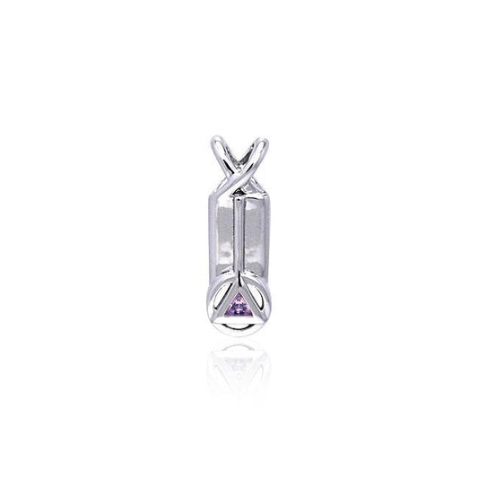 AA Symbol Silver Pendant TPD040