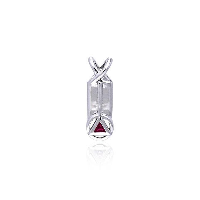 AA Symbol Silver Pendant TPD040