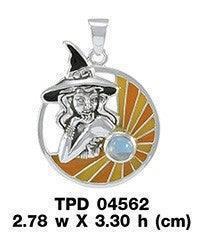 Bewitched in Salem ~ Sterling Silver Pendant Jewelry TPD4562