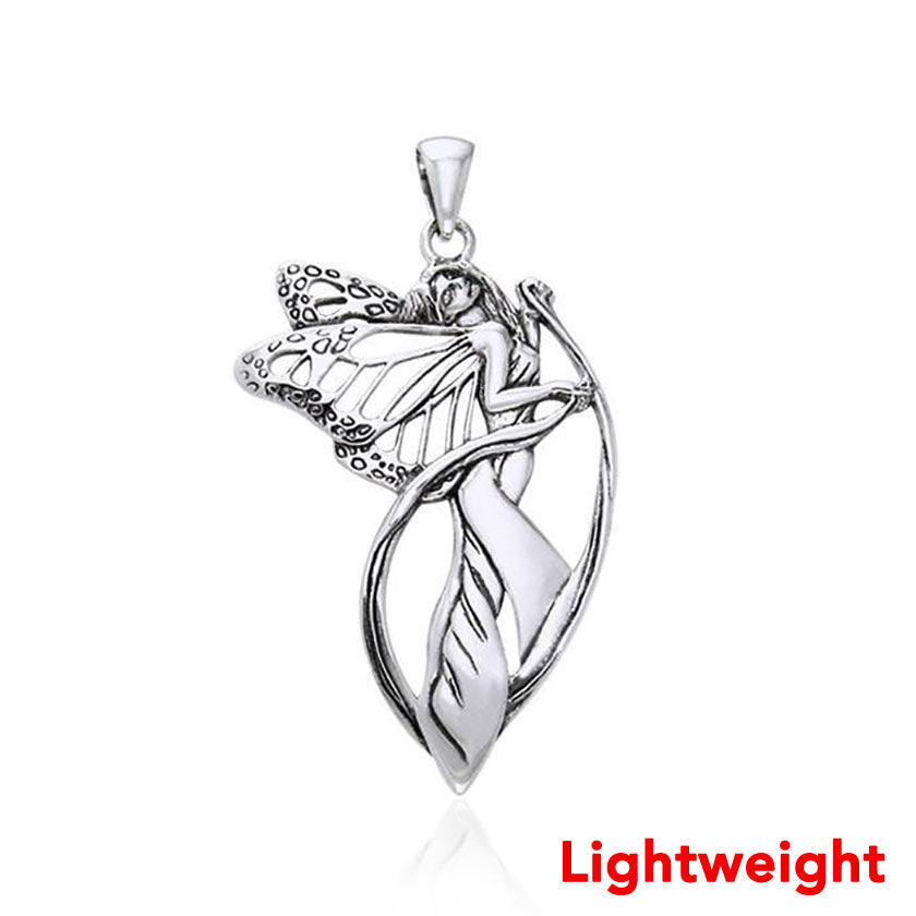 Lightweight Fairy in your dreams Sterling Silver Pendant TPD6528