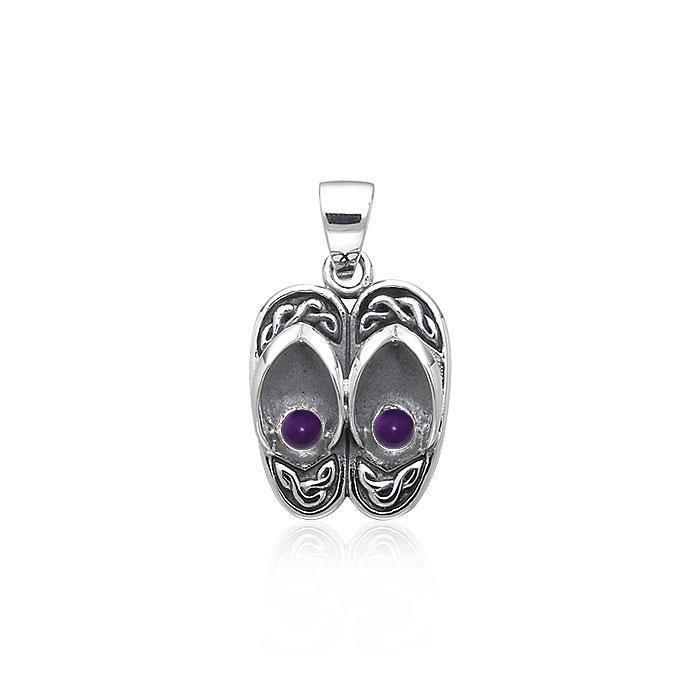 Celtic Sandal Silver Pendant TPD068