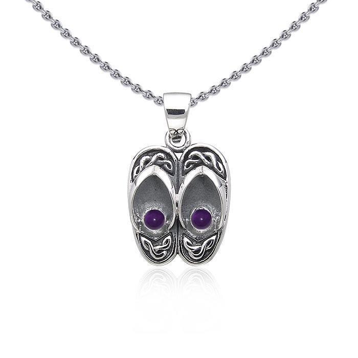 Celtic Sandal Silver Pendant TPD068