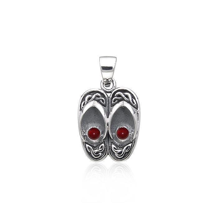 Celtic Sandal Silver Pendant TPD068