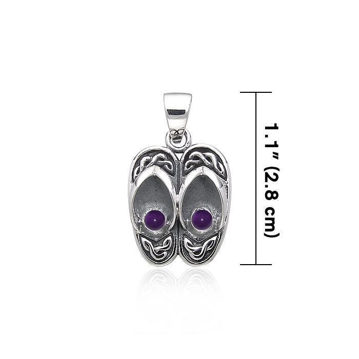Celtic Sandal Silver Pendant TPD068