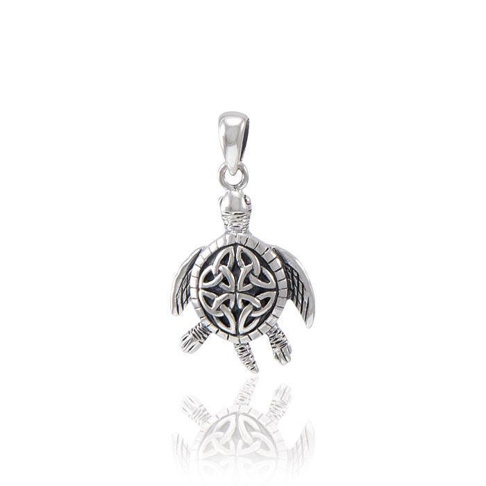 Celtic Sea Turtle Pendant TPD082