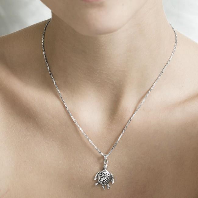 Celtic Sea Turtle Pendant TPD082