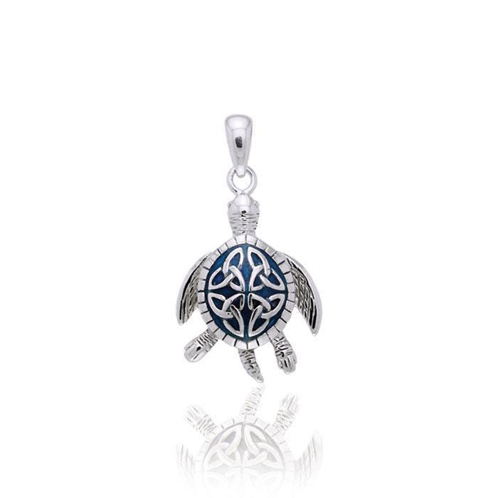 Celtic Sea Turtle Pendant TPD082