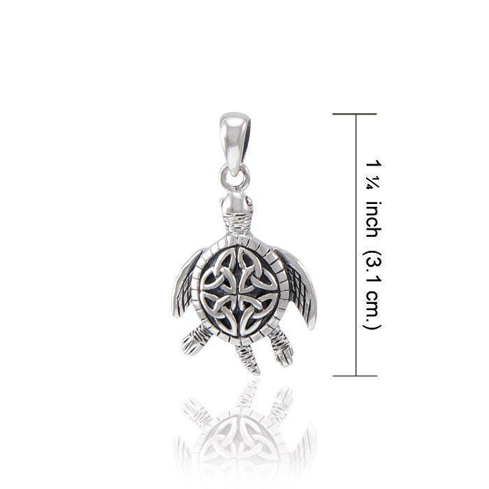 Celtic Sea Turtle Pendant TPD082