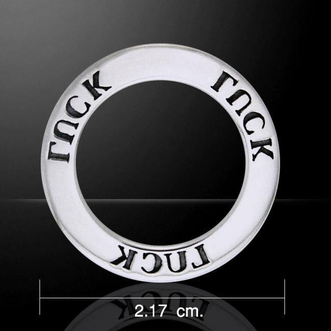 Luck Silver Ring Pendant TPD1014