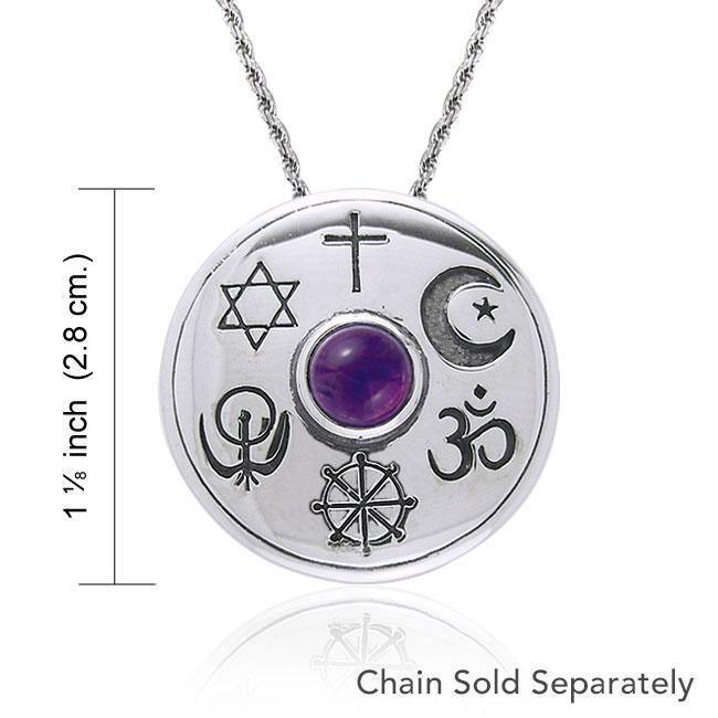 Shield Of Faith Silver Pendant TPD107