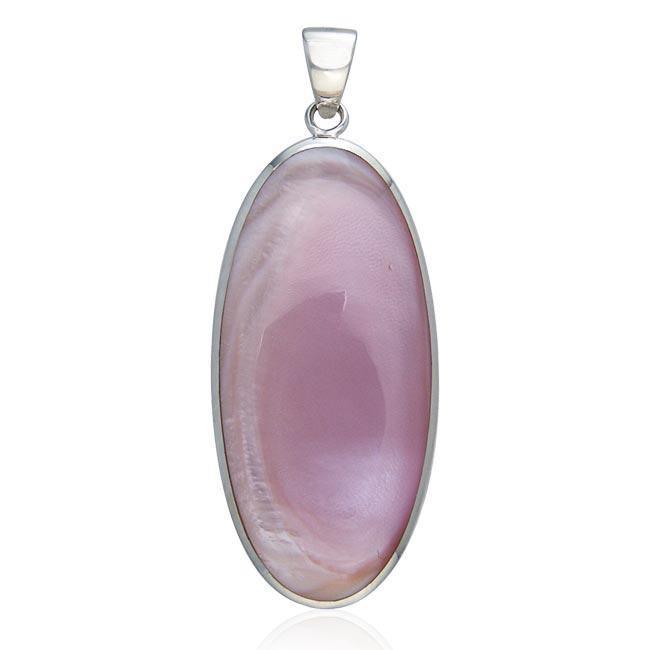 Oval Cabochon Silver Pendant TPD110