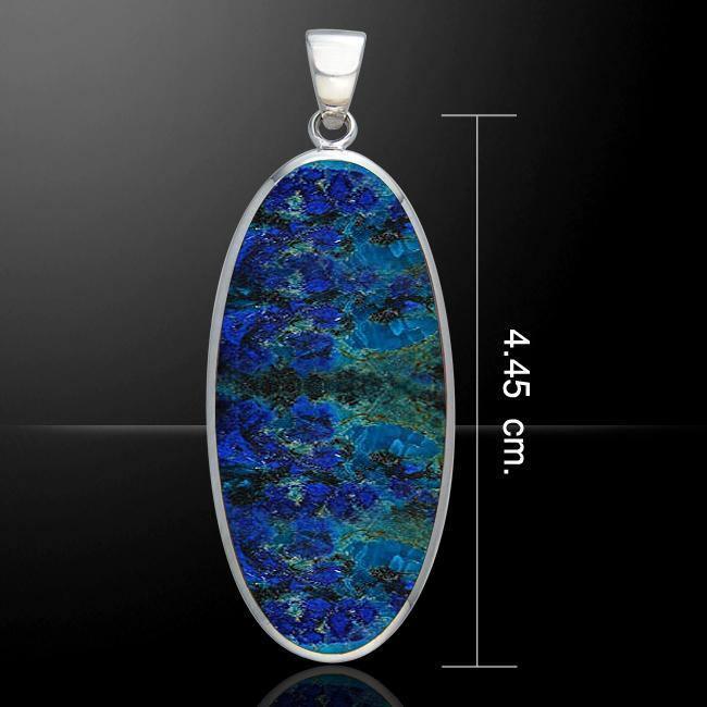 Oval Cabochon Silver Pendant TPD110